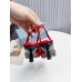 Prada Slingback Pumps 55MM In Red Brushed Leather Prada Slingback Pumps 55MM In Red Brushed Leather