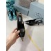 Prada Slingback Pumps 75MM In Black Brushed Leather Prada Slingback Pumps 75MM In Black Brushed Leather