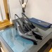 Prada Slingback Pumps 75MM In Noir Brushed Leather Prada Slingback Pumps 75MM In Noir Brushed Leather