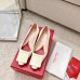Roger Vivier Strass Heel Covered Buckle Ballerinas In White Patent Leather Roger Vivier Strass Heel Covered Buckle Ballerinas In White Patent Leather