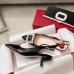 Roger Vivier Virgule Strass Buckle Slingback Pumps in Black Patent Leather Roger Vivier Virgule Strass Buckle Slingback Pumps in Black Patent Leather
