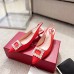 Roger Vivier Virgule Strass Buckle Slingback Pumps in Red Satin Roger Vivier Virgule Strass Buckle Slingback Pumps in Red Satin