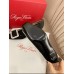 Roger Vivier Trompette Crystal Buckle Pumps in Black Satin