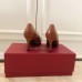 Roger Vivier Belle Vivier Trompette 70mm Pumps In Brown Calfskin Roger Vivier Belle Vivier Trompette 70mm Pumps In Brown Calfskin