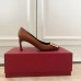 Roger Vivier Belle Vivier Trompette 70mm Pumps In Brown Calfskin Roger Vivier Belle Vivier Trompette 70mm Pumps In Brown Calfskin