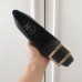 Roger Vivier Belle Vivier Trompette 70mm Pumps In Black Calfskin Roger Vivier Belle Vivier Trompette 70mm Pumps In Black Calfskin