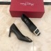 Roger Vivier Belle Vivier Trompette 70mm Pumps In Black Calfskin Roger Vivier Belle Vivier Trompette 70mm Pumps In Black Calfskin