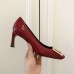 Roger Vivier Belle Vivier Trompette 70mm Pumps In Red Patent Roger Vivier Belle Vivier Trompette 70mm Pumps In Red Patent