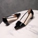 Roger Vivier Belle Vivier Pumps In Black Patent and PVC Roger Vivier Belle Vivier Pumps In Black Patent and PVC