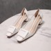 Roger Vivier Belle Vivier Pumps In White Patent and PVC Roger Vivier Belle Vivier Pumps In White Patent and PVC