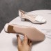 Roger Vivier Belle Vivier Pumps In White Patent and PVC Roger Vivier Belle Vivier Pumps In White Patent and PVC