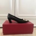 Roger Vivier Belle Vivier 45mm Pumps In Black Calfskin Roger Vivier Belle Vivier 45mm Pumps In Black Calfskin