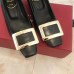 Roger Vivier Belle Vivier 45mm Pumps In Black Calfskin Roger Vivier Belle Vivier 45mm Pumps In Black Calfskin