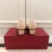 Roger Vivier Belle Vivier 45mm Pumps In Pink Patent Leather Roger Vivier Belle Vivier 45mm Pumps In Pink Patent Leather