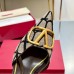 Valentino Vlogo Slingback Pumps 80mm In Black Toile Iconographe Valentino Vlogo Slingback Pumps 80mm In Black Toile Iconographe