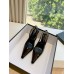 Saint Laurent Lee Slingback Pumps in Burgundy Patent Leather Saint Laurent Lee Slingback Pumps in Burgundy Patent Leather
