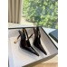 Saint Laurent Lee Slingback Pumps in Burgundy Patent Leather Saint Laurent Lee Slingback Pumps in Burgundy Patent Leather