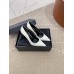 Saint Laurent Opyum 110 Pumps In White Patent Leather with Black Heel Saint Laurent Opyum 110 Pumps In White Patent Leather with Black Heel