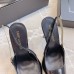 Saint Laurent Blake Slingback Pumps 110mm in Black Patent Leather Saint Laurent Blake Slingback Pumps 110mm in Black Patent Leather