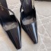 Saint Laurent Blake Slingback Pumps 110mm in Black Patent Leather Saint Laurent Blake Slingback Pumps 110mm in Black Patent Leather