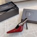 Saint Laurent Blake Slingback Pumps 110mm in Red Patent Leather Saint Laurent Blake Slingback Pumps 110mm in Red Patent Leather