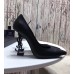 Saint Laurent Opyum 110 Pumps In Lambskin with Black Heel Saint Laurent Opyum 110 Pumps In Lambskin with Black Heel