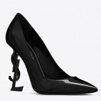 Saint Laurent Opyum 110 Pumps In Patent Leather with Black Heel Saint Laurent Opyum 110 Pumps In Patent Leather with Black Heel