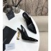 Saint Laurent Opyum Slingback Pumps 110mm With Gold Heel Saint Laurent Opyum Slingback Pumps 110mm With Gold Heel
