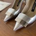 Sergio Rossi SR1 Pumps 75mm In Silver Lambskin Sergio Rossi SR1 Pumps 75mm In Silver Lambskin