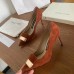 Sergio Rossi SR1 Pumps 75mm In Brown Suede Sergio Rossi SR1 Pumps 75mm In Brown Suede