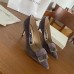 Sergio Rossi SR1 Pumps 75mm In Grey Suede Sergio Rossi SR1 Pumps 75mm In Grey Suede