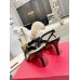 Valentino Vlogo Slingback Pumps 80mm In Black Patent Leather Valentino Vlogo Slingback Pumps 80mm In Black Patent Leather