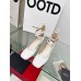 Valentino Garavani Tan-Go Pumps 60mm In White Patent Leather