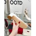 Valentino Garavani Tan-Go Pumps 60mm In White Patent Leather