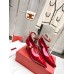 Valentino Tiptoe Pumps 50mm In Red Patent Leather Valentino Tiptoe Pumps 50mm In Red Patent Leather