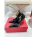 Valentino Tan-Go Pumps 100mm In Black Patent Leather Valentino Tan-Go Pumps 100mm In Black Patent Leather