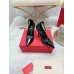 Valentino Tan-Go Pumps 100mm In Black Patent Leather Valentino Tan-Go Pumps 100mm In Black Patent Leather