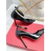 Valentino Tan-Go Pumps 100mm In Black Patent Leather Valentino Tan-Go Pumps 100mm In Black Patent Leather