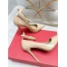 Valentino Tan-Go Pumps 100mm In Nude Patent Leather