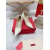 Valentino Tan-Go Pumps 100mm In White Patent Leather Valentino Tan-Go Pumps 100mm In White Patent Leather