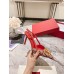 Valentino Vlogo Slingback Pumps 80mm In Red Toile Iconographe