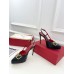 Valentino VLogo Signature Slingback Platform Pumps 120mm In Black Calfskin Valentino VLogo Signature Slingback Platform Pumps 120mm In Black Calfskin