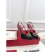 Valentino VLogo Signature Slingback Platform Pumps 120mm In Black Calfskin Valentino VLogo Signature Slingback Platform Pumps 120mm In Black Calfskin