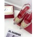 Valentino VLogo Signature Slingback Platform Pumps 120mm In Poudre Calfskin Valentino VLogo Signature Slingback Platform Pumps 120mm In Poudre Calfskin