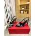 Valentino VLogo Signature Slingback Pumps 80mm with Crystal Chess