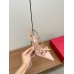 Valentino Rockstud Bow Slingback Pumps 100mm in Powder Patent Leather Valentino Rockstud Bow Slingback Pumps 100mm in Powder Patent Leather