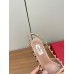 Valentino Rockstud Bow Slingback Pumps 100mm in Powder Patent Leather Valentino Rockstud Bow Slingback Pumps 100mm in Powder Patent Leather