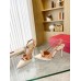 Valentino Rockstud Bow Slingback Pumps 100mm in White Patent Leather