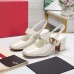 Valentino VLogo Locker Mary-Jane Slingback Pumps 60mm in White Calfskin Valentino VLogo Locker Mary-Jane Slingback Pumps 60mm in White Calfskin
