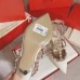 Valentino Rockstud Caged Pumps 65mm In White Patent Leather Valentino Rockstud Caged Pumps 65mm In White Patent Leather